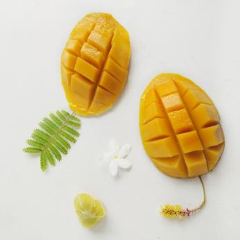 Mango  Zuckerwatte Zucker