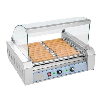 Hot Dog Grill mit 11 Rollen