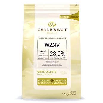 CALLEBAUT Couverture Linsen weiss