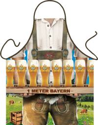 Lustige Kochschürze 1m Bier